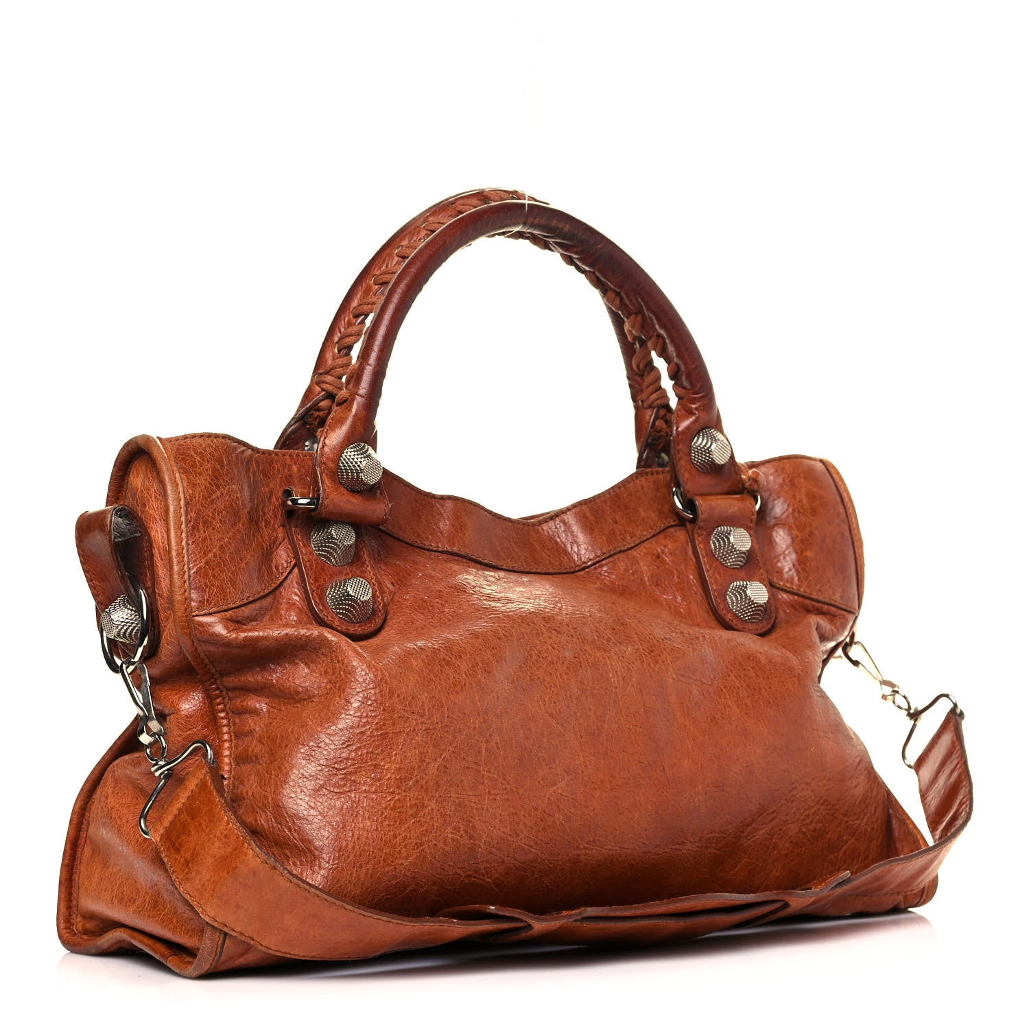 Balenciaga Agneau Giant 21 Silver Hardware City Orange Brulee 5 of 14