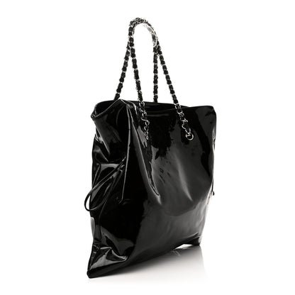 Chanel Patent Crystal Strass Bonbons Tote Black 3 of 14