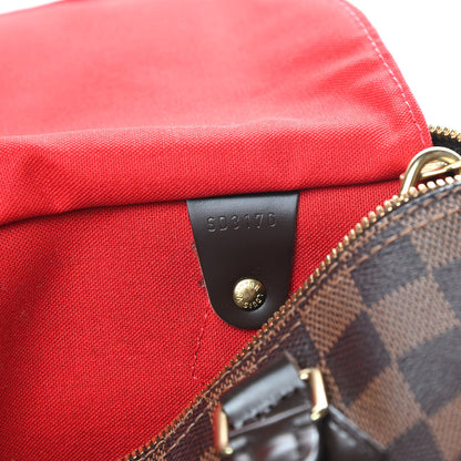 Louis Vuitton Damier Ebene Speedy Bandouliere 30 8 of 13