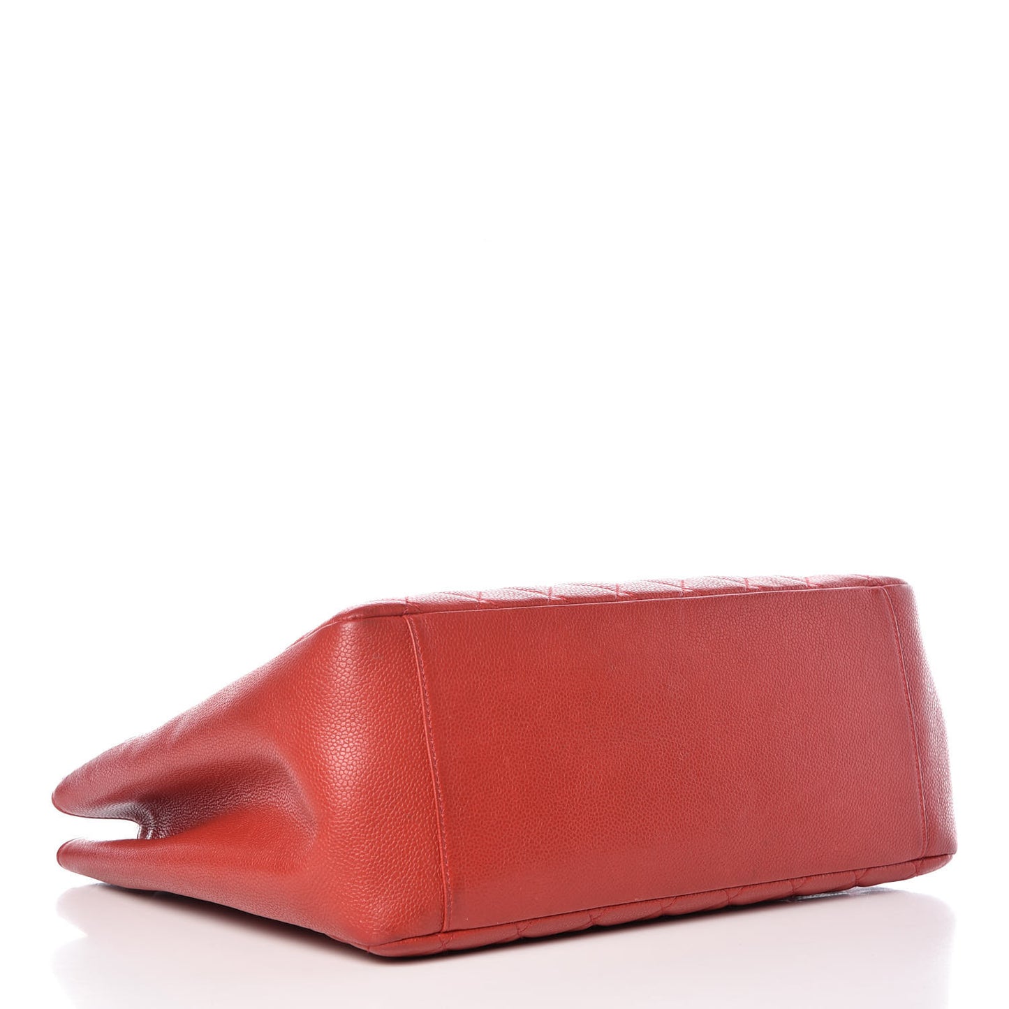 Caviar Quilted Grand Shopping Tote GST Red