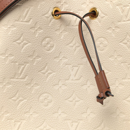 Louis Vuitton Empreinte Neonoe MM Cream 7 of 12