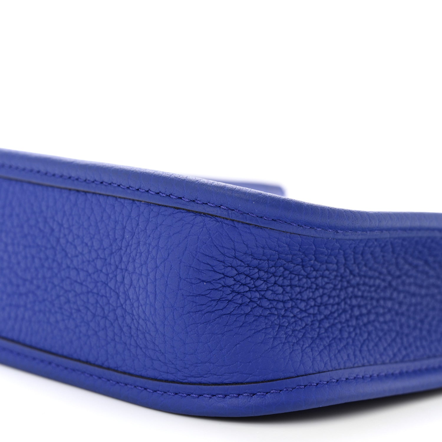 Hermes Taurillon Clemence Maxi Quadrille Evelyne TPM Royal Bleu Bleu Bill Biscuit Rouge H 10 of 11