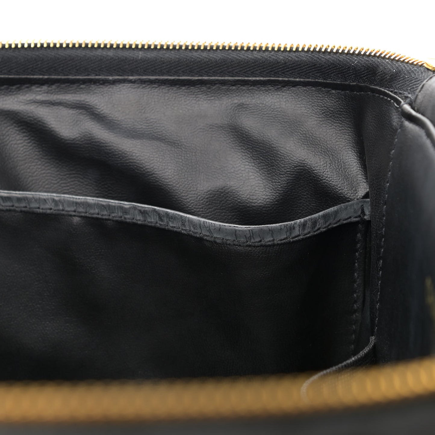 Lambskin Quilted Vanity Black