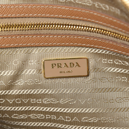Prada Saffiano Lux Bowler Caramel 7 of 12