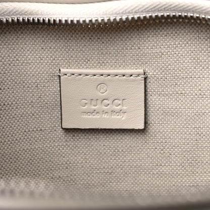 Gucci Calfskin GG Tennis Embossed Pocket Belt Bag Mystic White 6 of 11