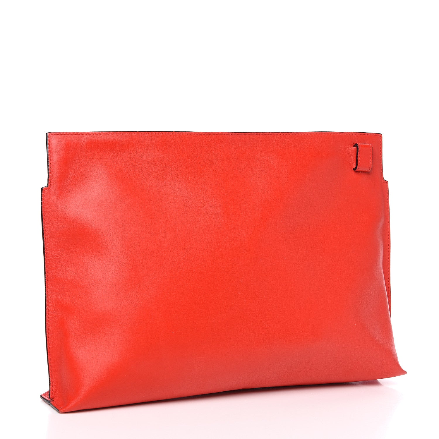 Loewe Calfskin T Pouch Red 2 of 7