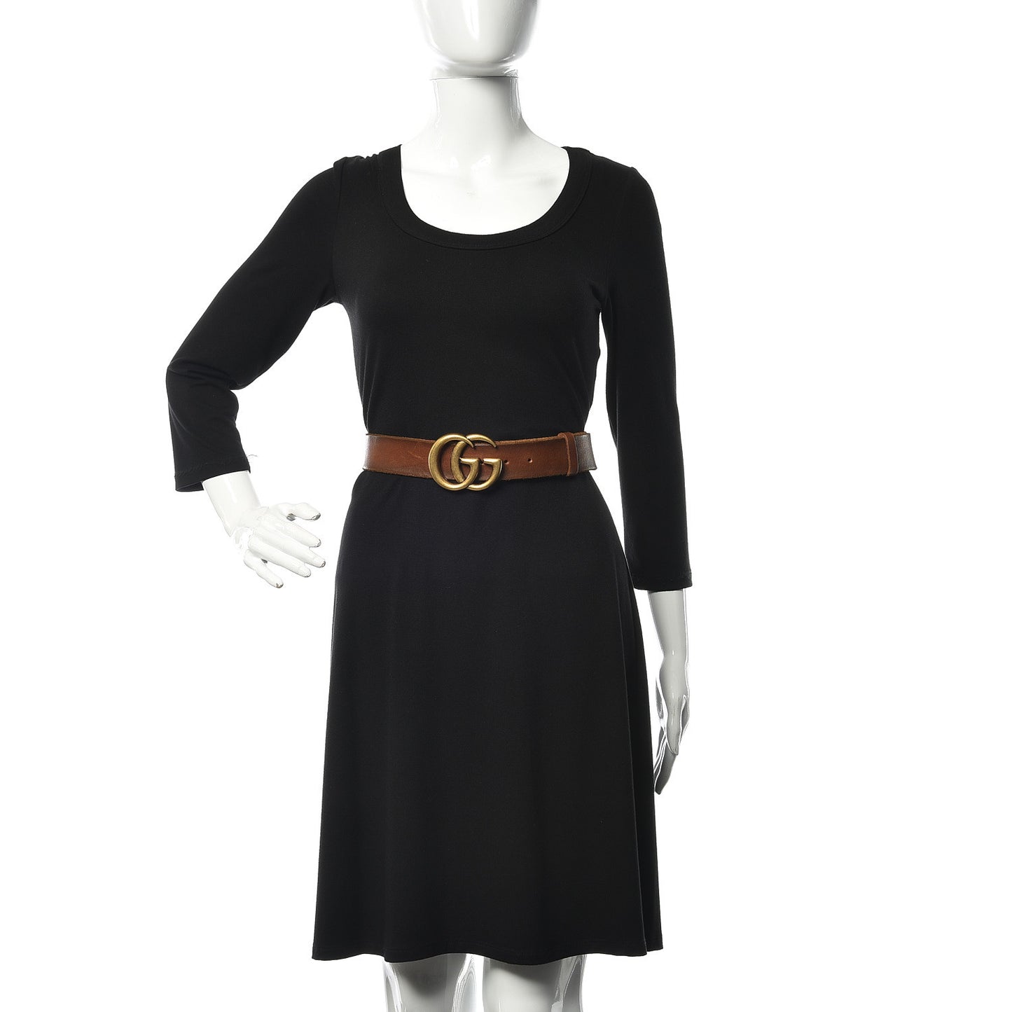 Faded Calfskin Double G 40mm Belt 95 38 Cuir