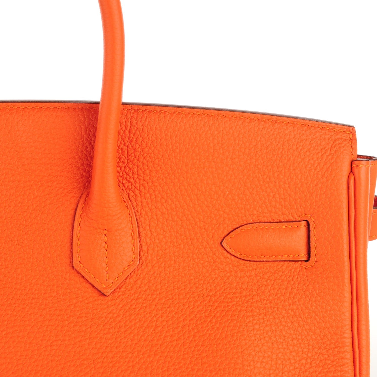 Hermes Togo Birkin 35 Feu Orange 22 of 22