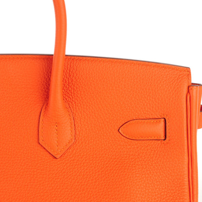 Hermes Togo Birkin 35 Feu Orange 22 of 22