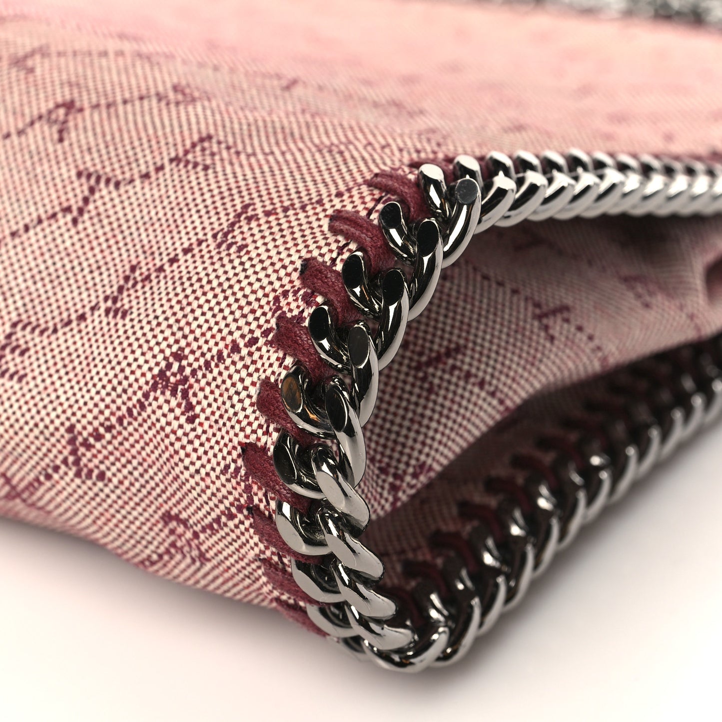 Canvas Logo Mini Falabella Tote Red