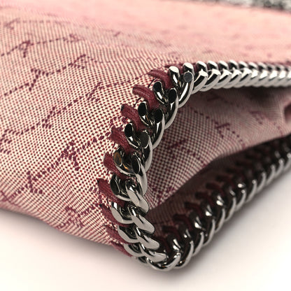 Stella McCartney Canvas Logo Mini Falabella Tote Red 9 of 9