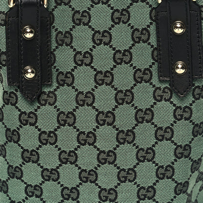 Gucci Monogram Tote Bag Green 8 of 10