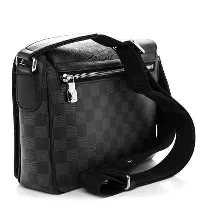 Louis Vuitton Damier Graphite District PM 3 of 15