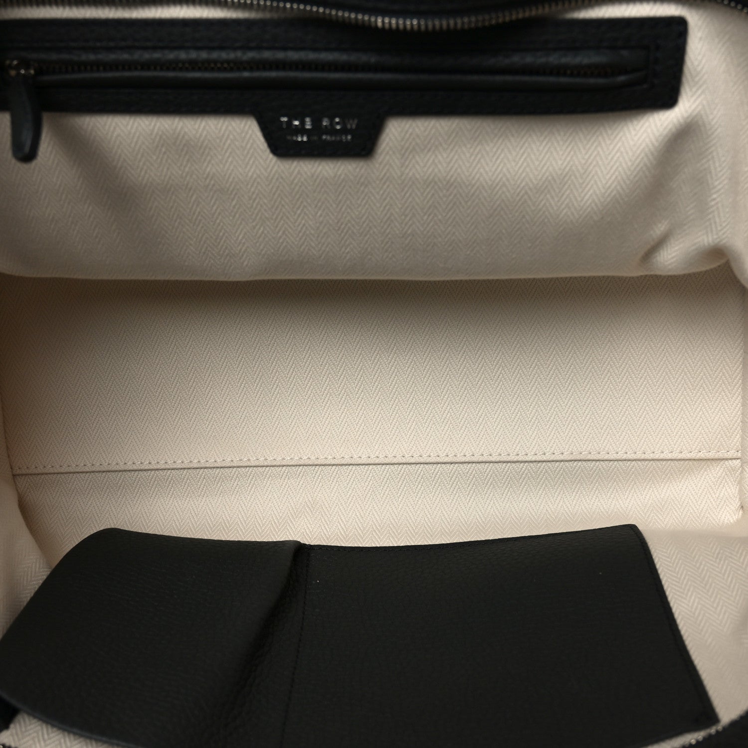 The Row Matte Grained Calfskin Marlo 14 Dark Pine 5 of 9