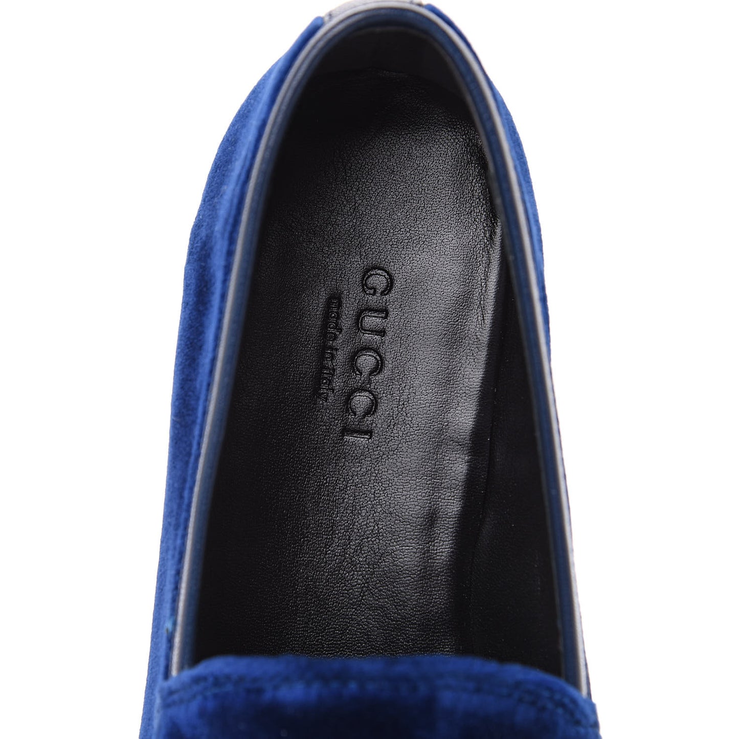 Velvet Horsebit Womens Jordaan Loafers 35 Blue Cobalt