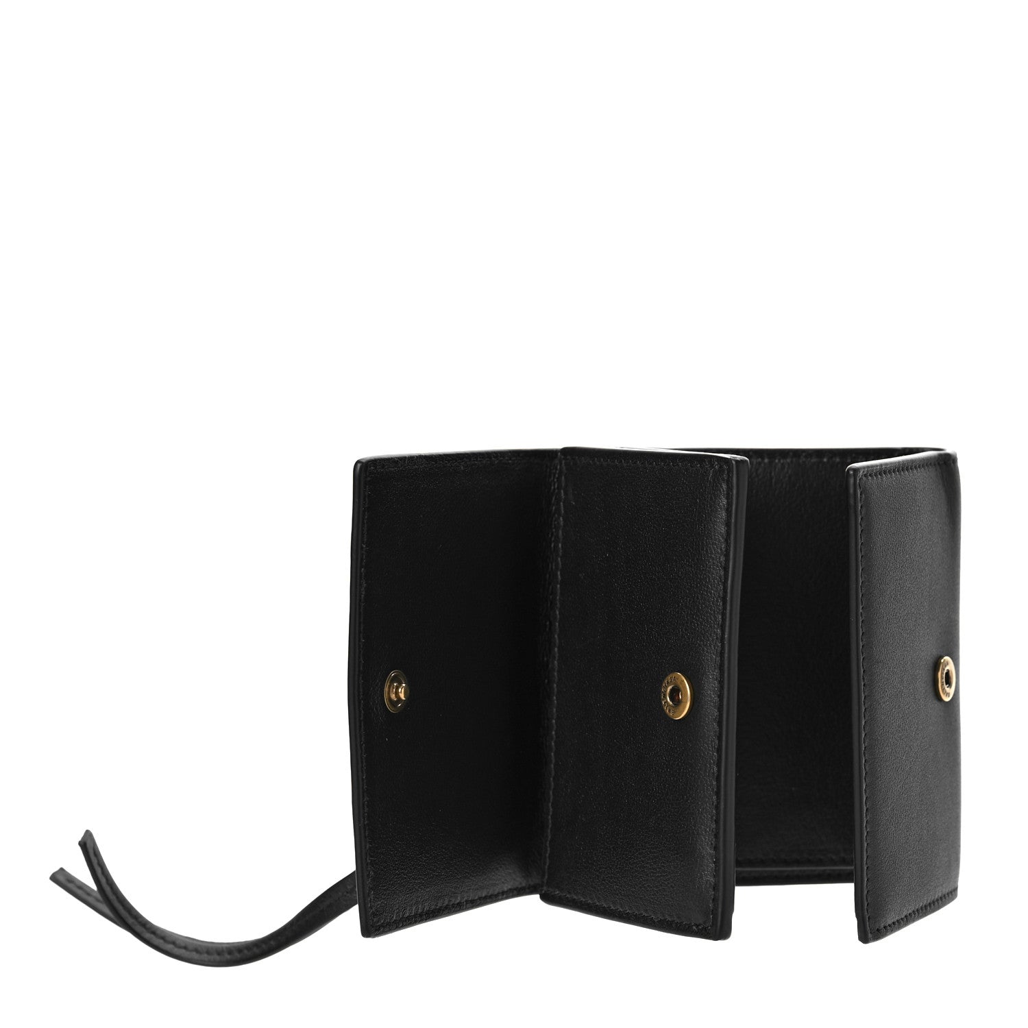 Balenciaga Calfskin Neo Classic Wallet Black 5 of 9