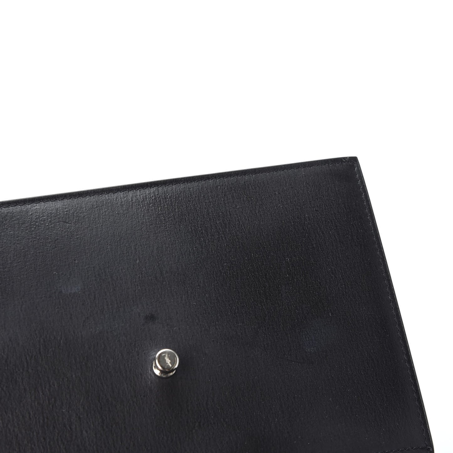 Calfskin Passport Holder Black