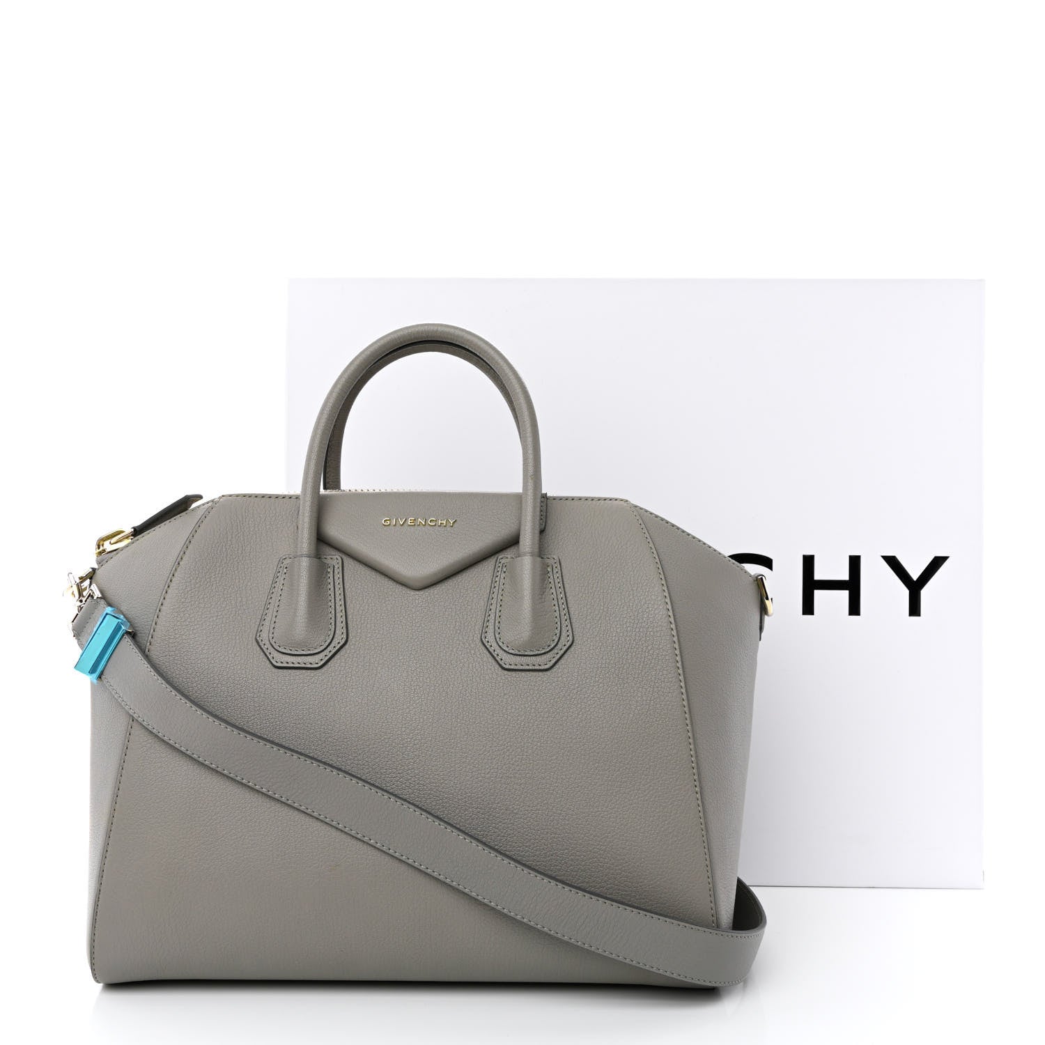 Givenchy Sugar Goatskin Medium Antigona Pearl Grey 14 of 14