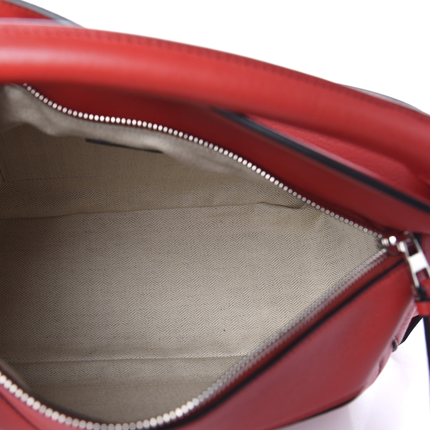 Loewe Calfskin Medium Puzzle Bag Scarlet 5 of 10