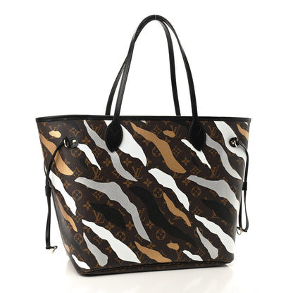Louis Vuitton X LOL Monogram Neverfull MM Gold Silver 4 of 10