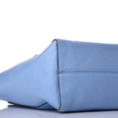 Gucci Dollar Calfskin Medium Swing Tote Mineral Blue 7 of 10