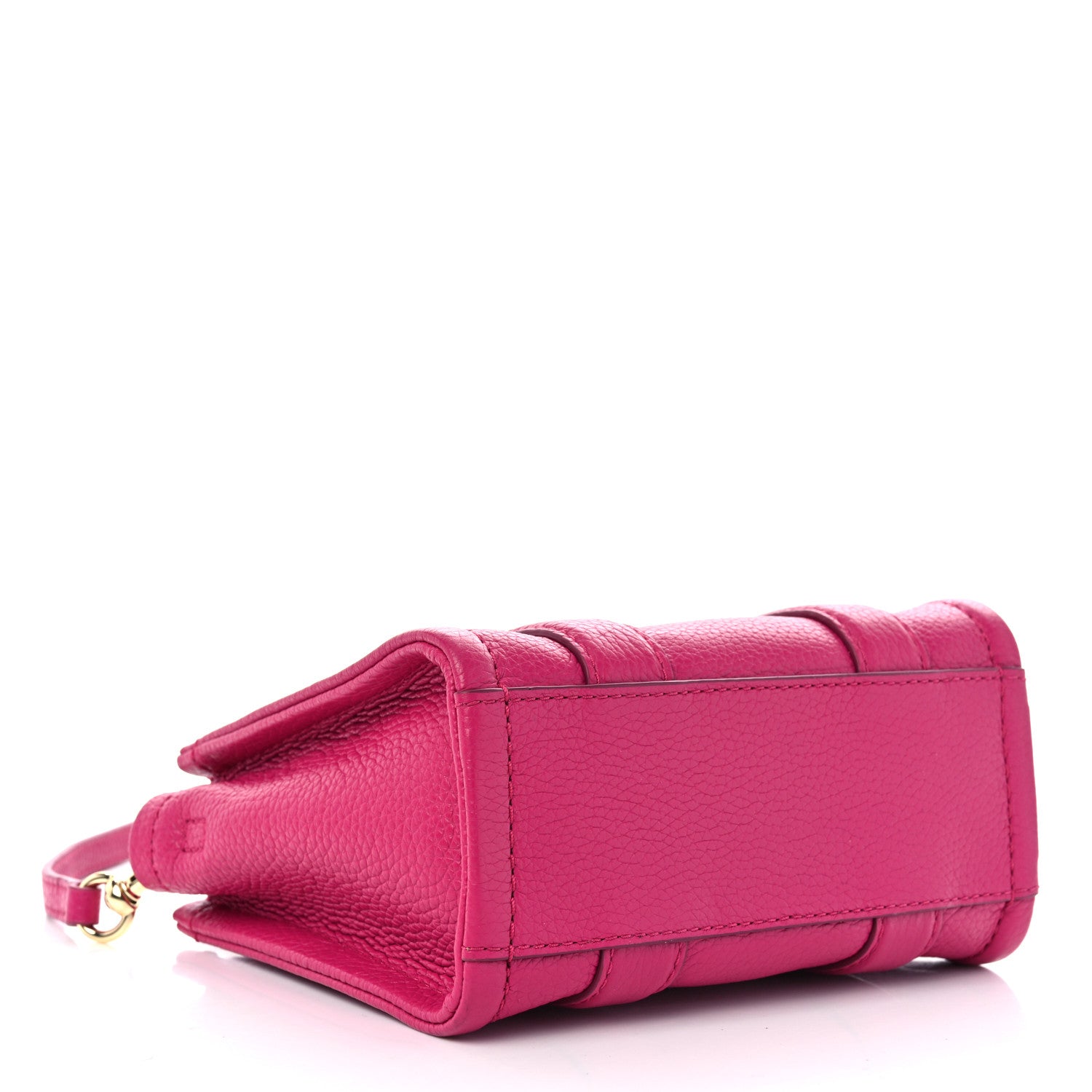 Marc Jacobs Grained Calfskin Mini The Tote Bag Lipstick Pink 4 of 9