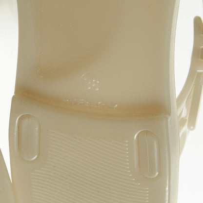 Chanel Jelly Camellia Thong Sandals 36 Beige 6 of 8