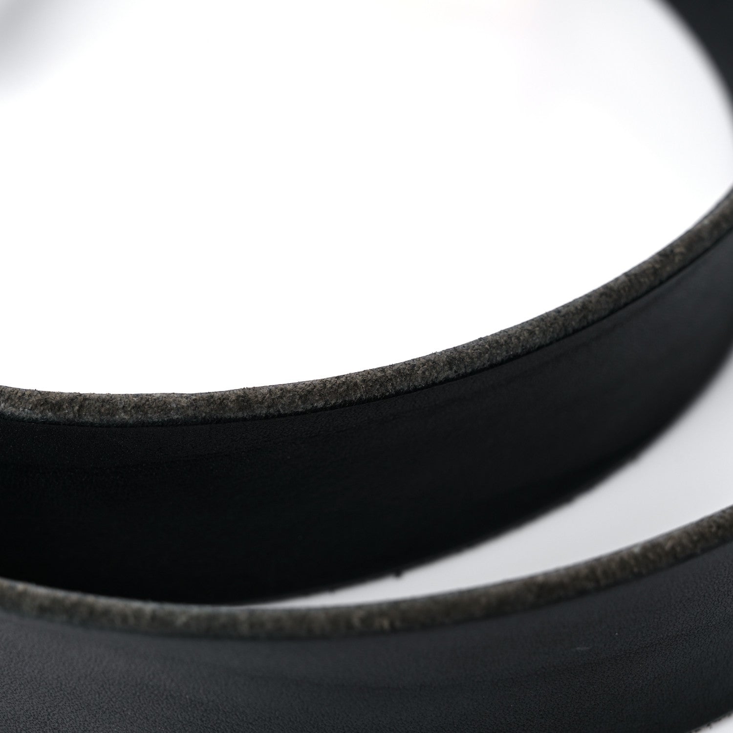 Gucci Faded Calfskin Snake Double G 40mm Belt 110 44 Black 9 of 13