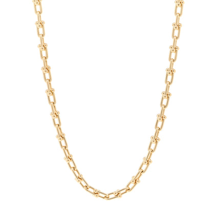 Tiffany 18K Yellow Gold Small HardWear Link Necklace 1 of 4