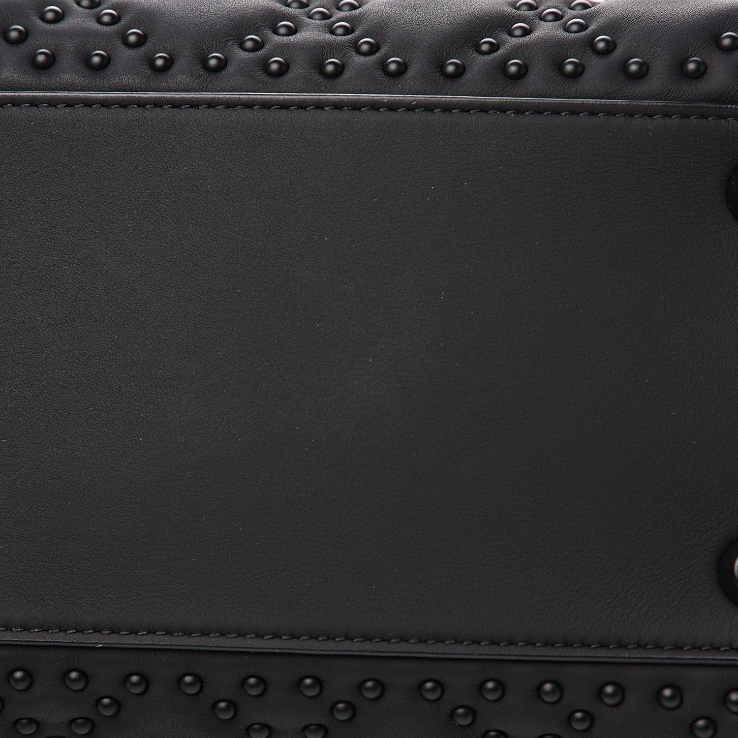Christian Dior UItra Matte Calfskin Cannage Studded Medium Supple Lady Dior Black 9 of 9