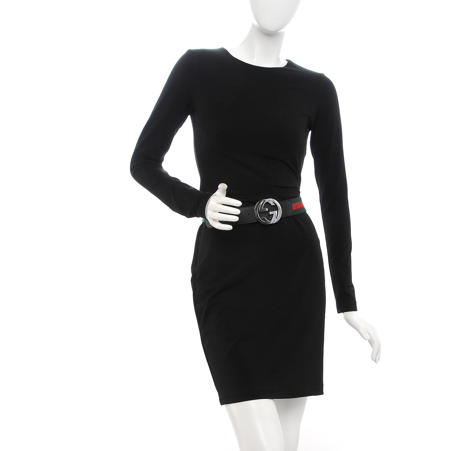 Canvas Web Interlocking G Belt 110 44 Black