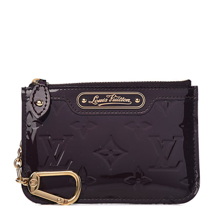 Louis Vuitton Vernis Key Pouch Amarante 1 of 5