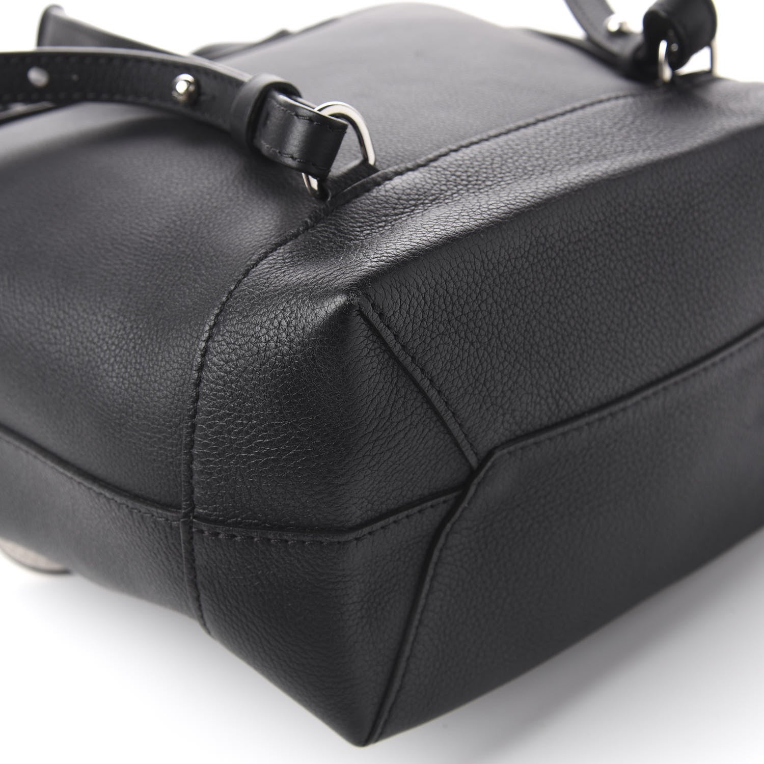 Louis Vuitton Calfskin Mechanical Flowers Lockme Backpack Black White 10 of 11