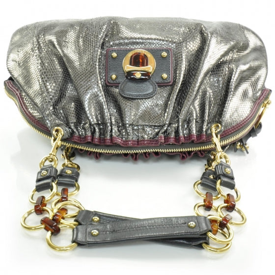 Python Capra Satchel Anthracite