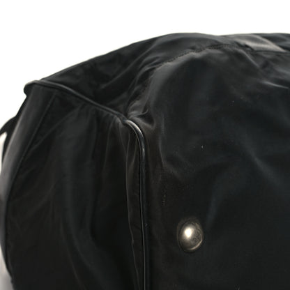 Prada Tessuto Nylon Saffiano Viaggio Duffle Black 7 of 14