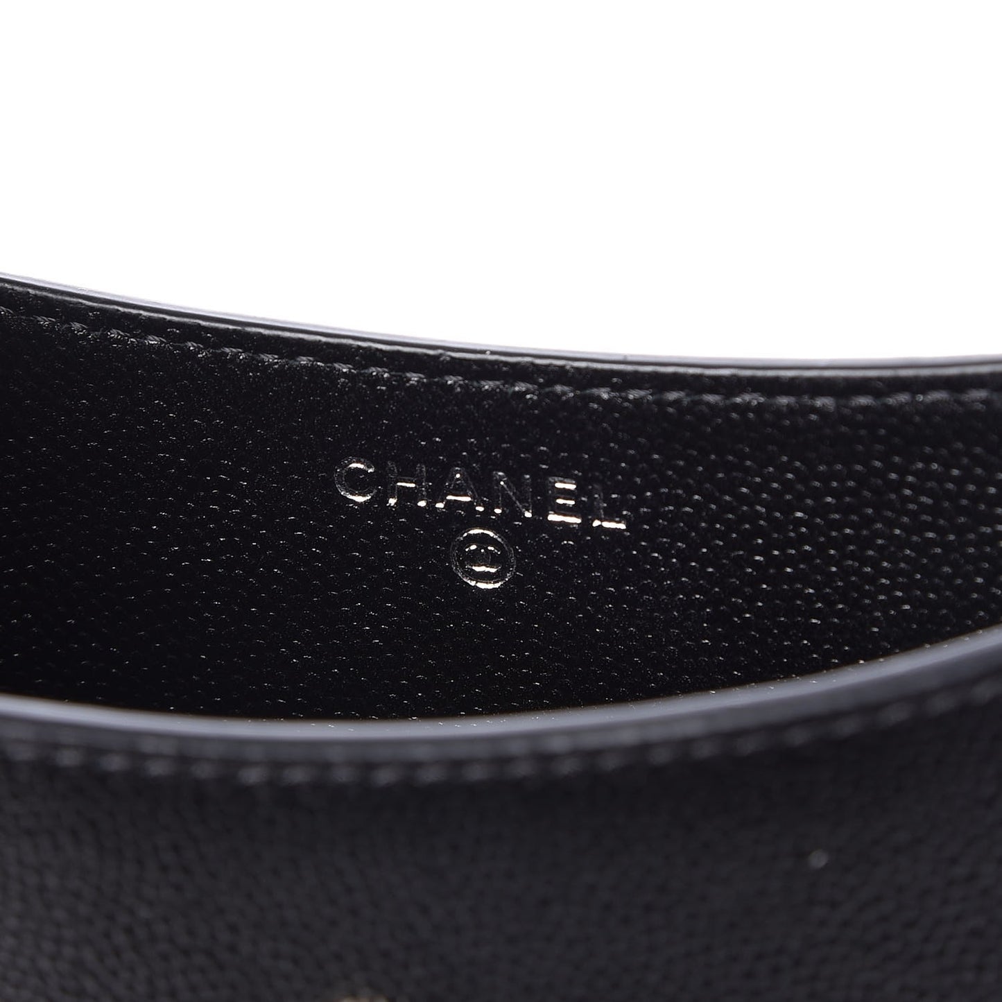 Caviar iPad Case Crossbody Black