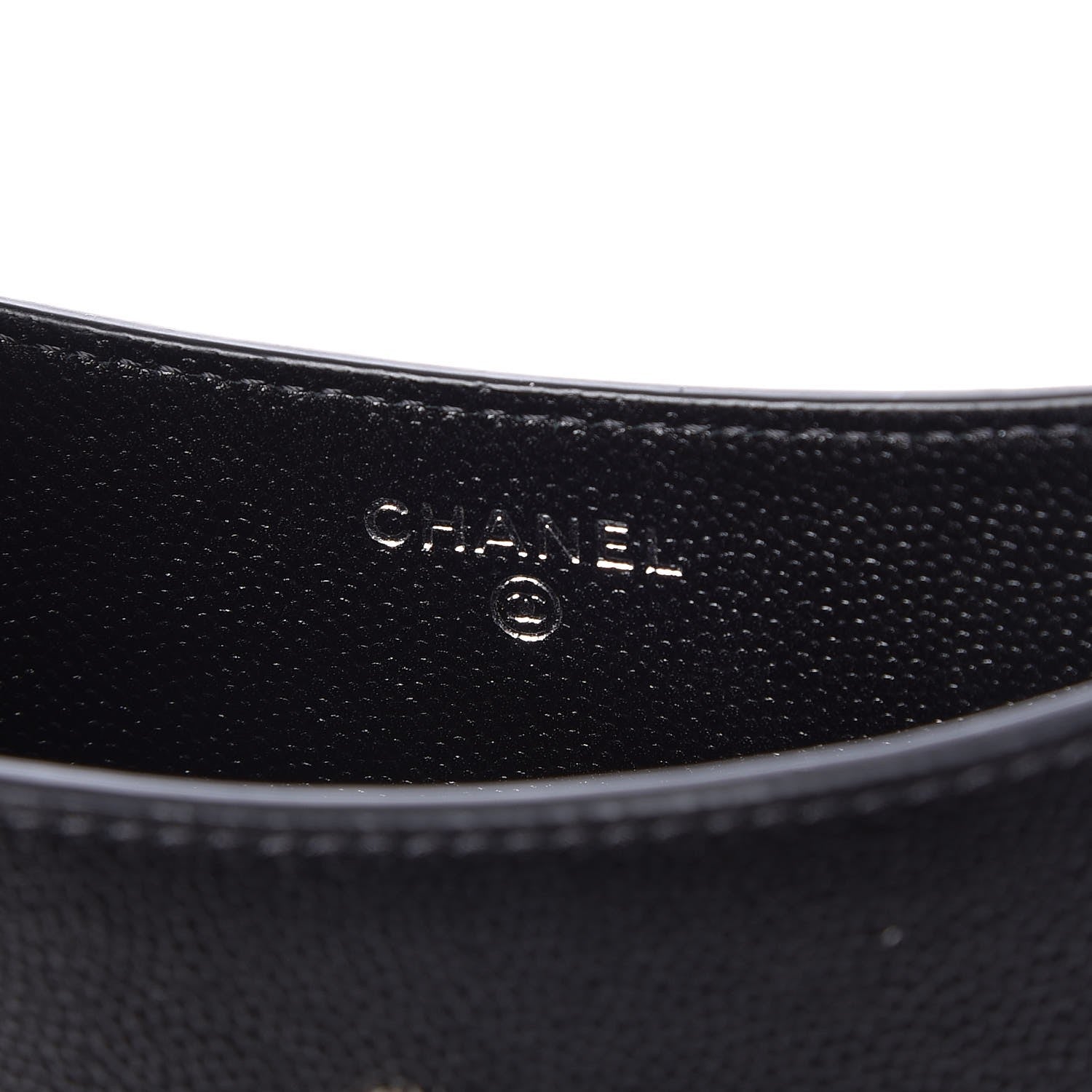 Chanel Caviar iPad Case Crossbody Black 7 of 10