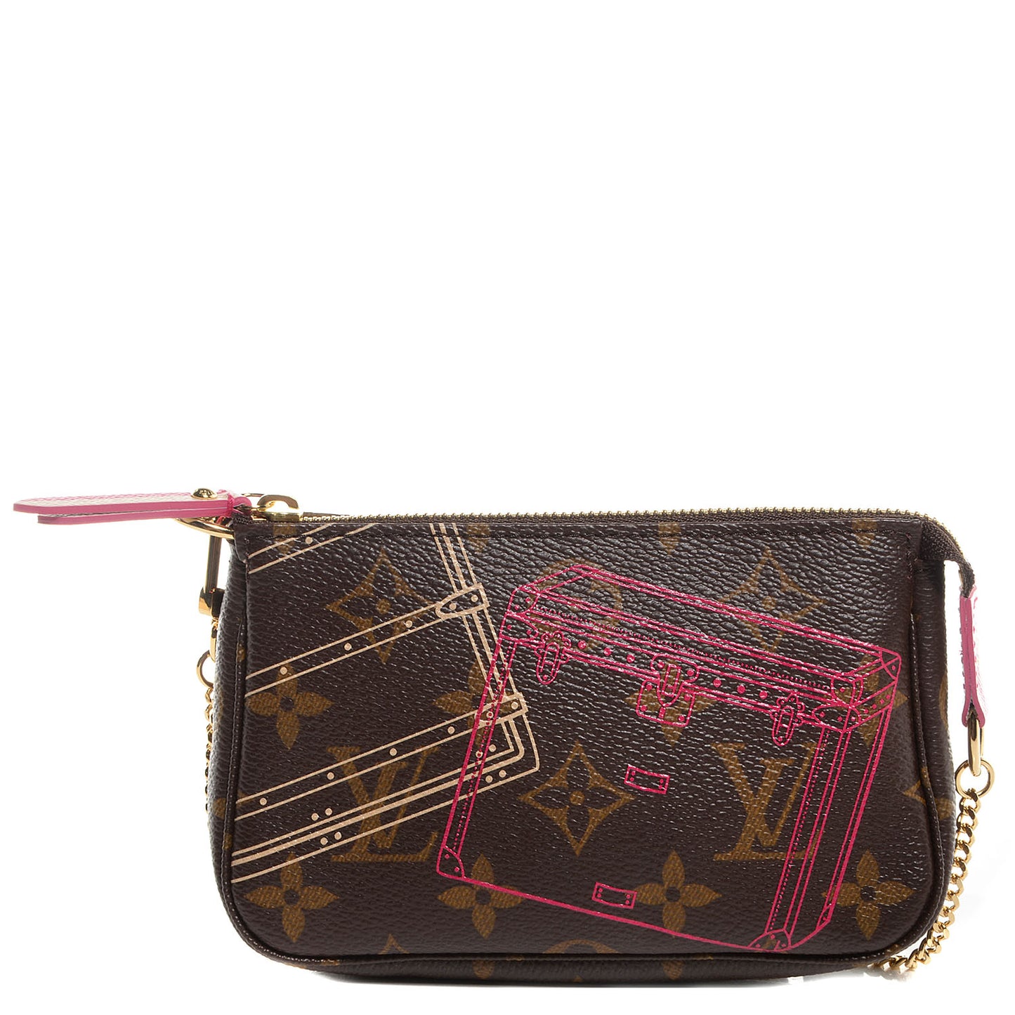 Monogram 2014 Christmas Animation Mini Pochette Accessories