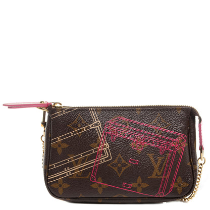 Louis Vuitton Monogram 2014 Christmas Animation Mini Pochette Accessories 1 of 8
