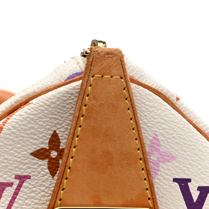 Louis Vuitton Monogram Multicolor Keepall 45 White 20 of 23