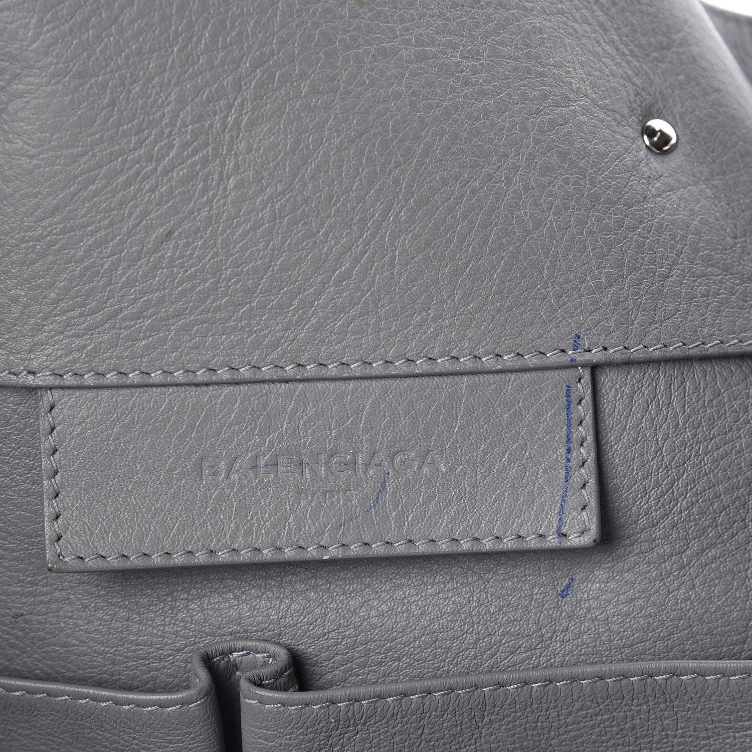 Balenciaga Veau Papier A4 Zip Around Tote Grey 8 of 21