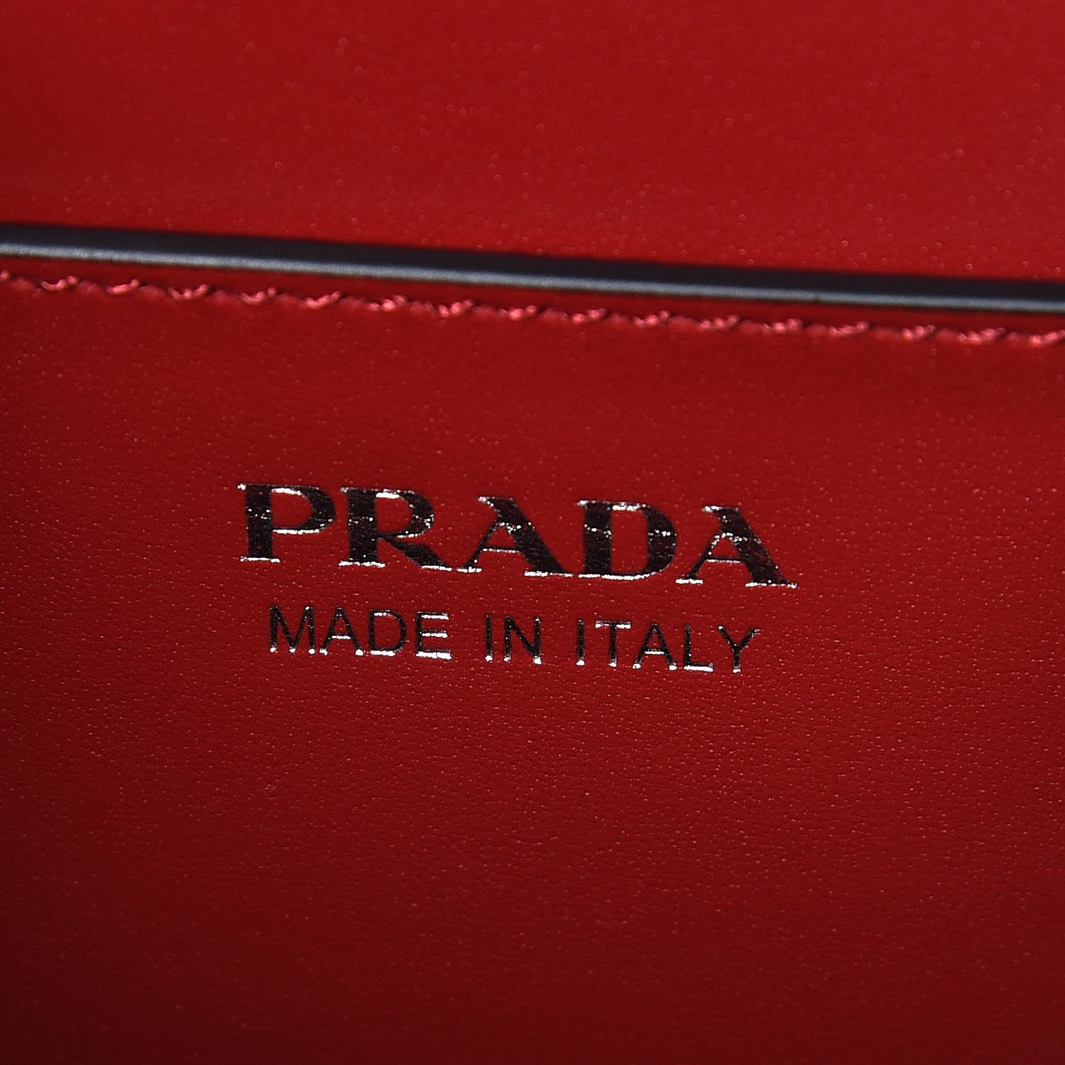 Prada Saffiano Cuir Calfskin Monochrome Patches Envelope Flap Chain Shoulder Bag Fuoco 6 of 9