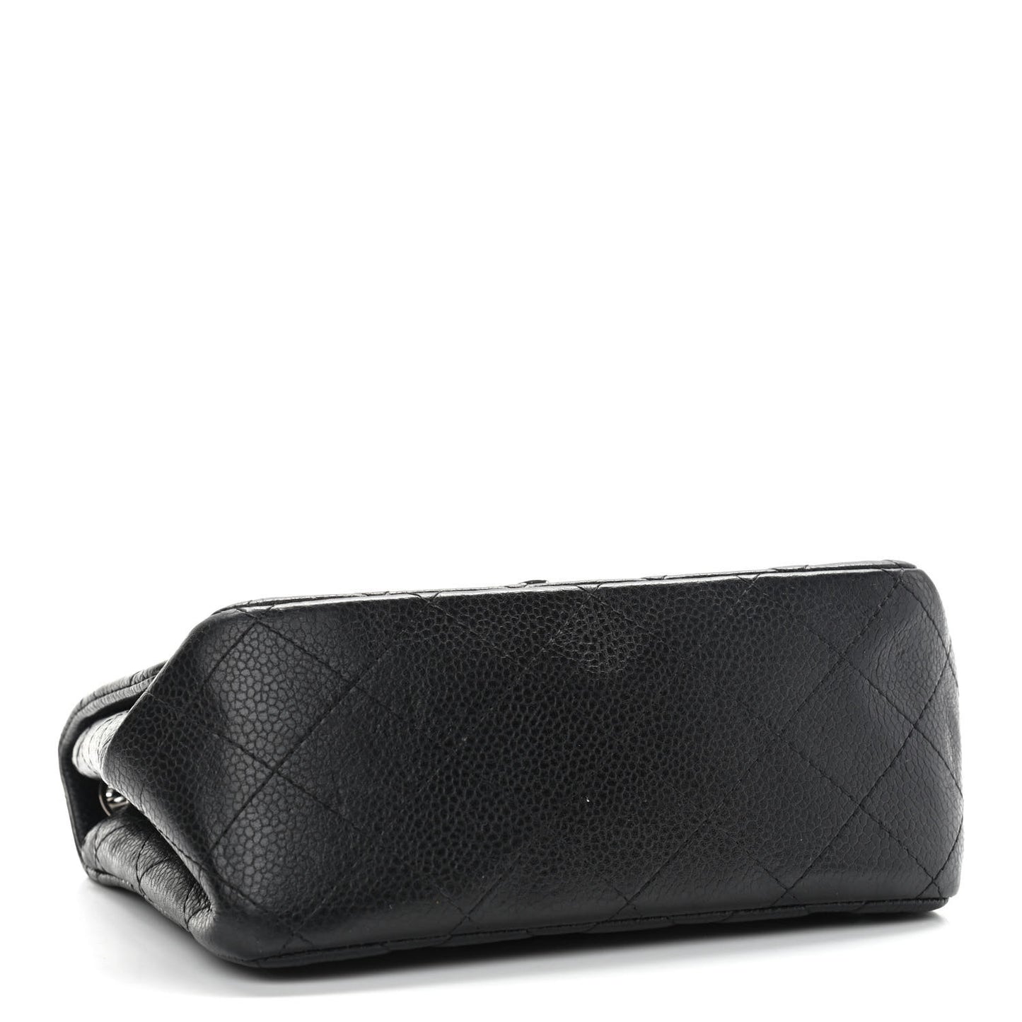 Caviar Quilted Mini Square Flap Black