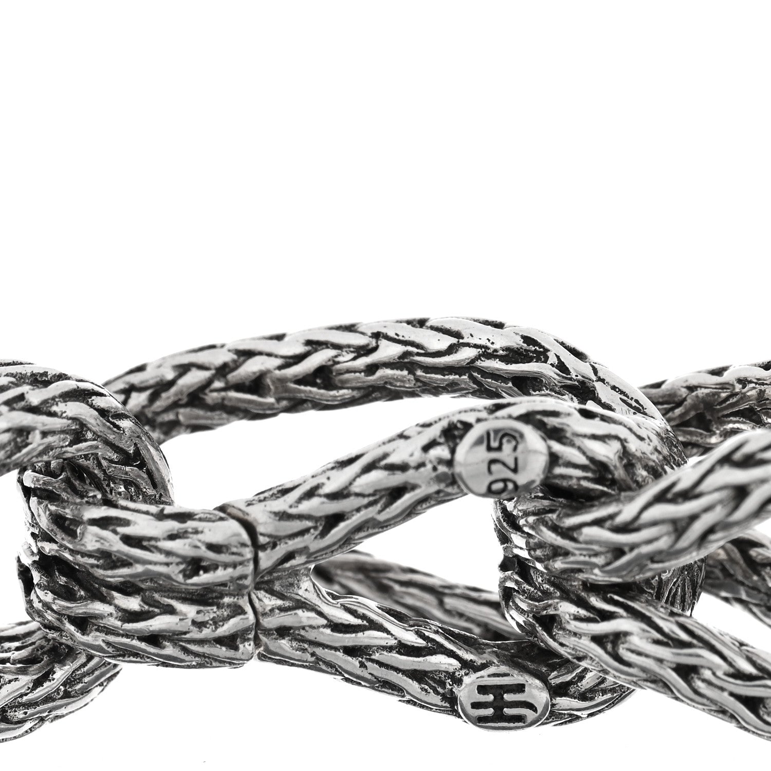 John Hardy Sterling Silver Asli Link Station Bracelet 3 of 3