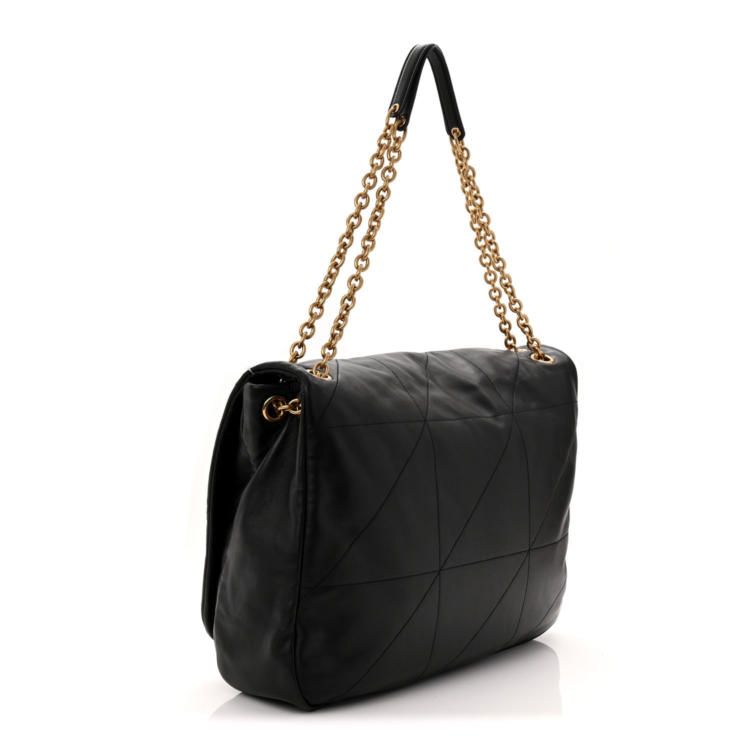 Saint Laurent Lambskin Matelasse Monogram Large Jamie 4.3 Black 3 of 10