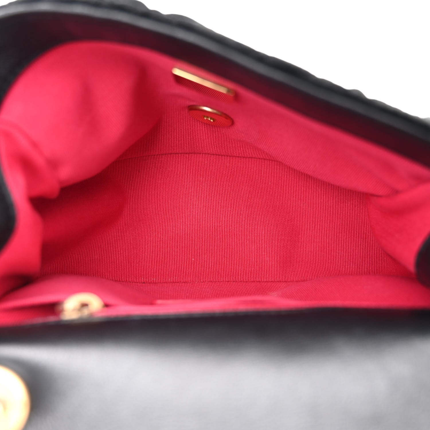 Chanel Velvet Camellia Embossed Mini Square Flap Black 5 of 10