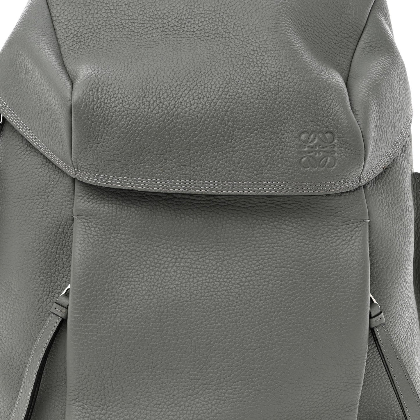 Calfskin T Backpack Grey
