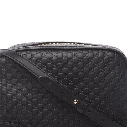 Gucci Microguccissima Mini Bree Messenger Bag Black 10 of 10