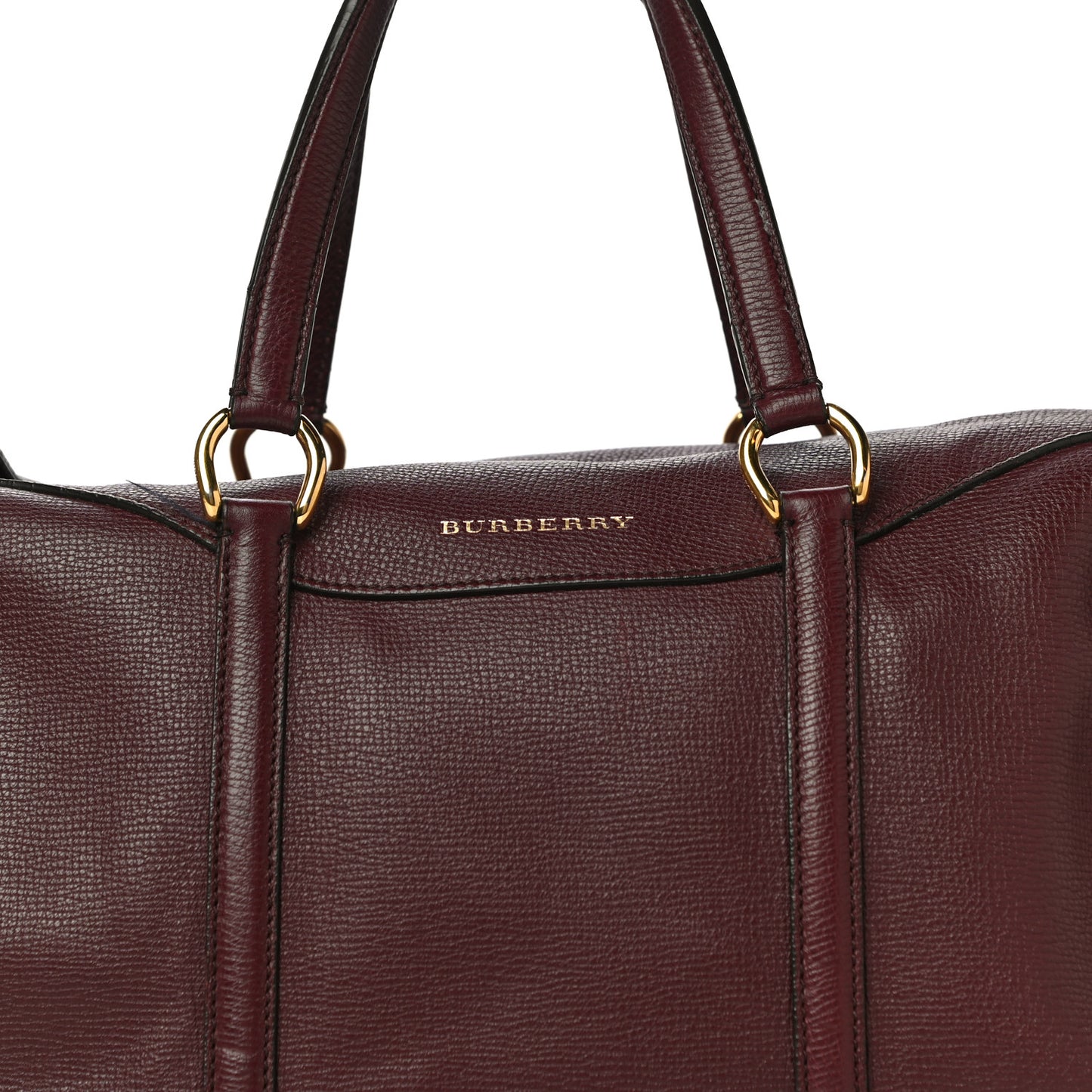 Derby Calfskin Medium Alchester Bowling Bag Mahogany Red