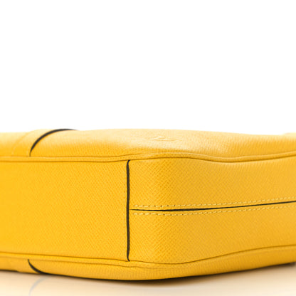 Louis Vuitton Taiga Porte Documents Voyage PM Yellow Altair 10 of 13